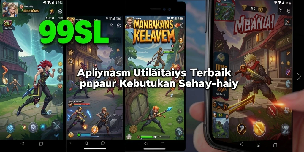 Tampilan antarmuka pengguna 99SL yang modern dan praktis.