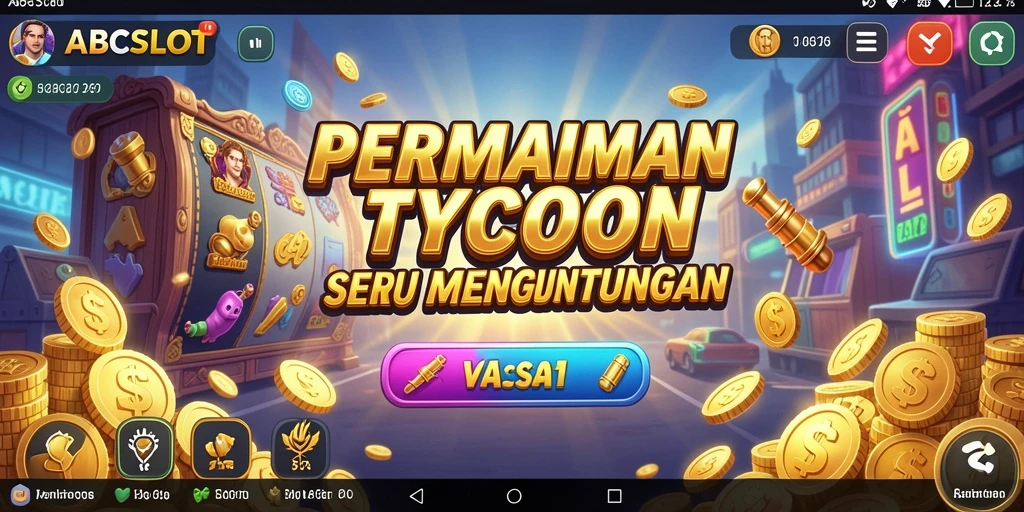 Tampilan menarik dari gameplay Tycoon di ABCSLOT.
