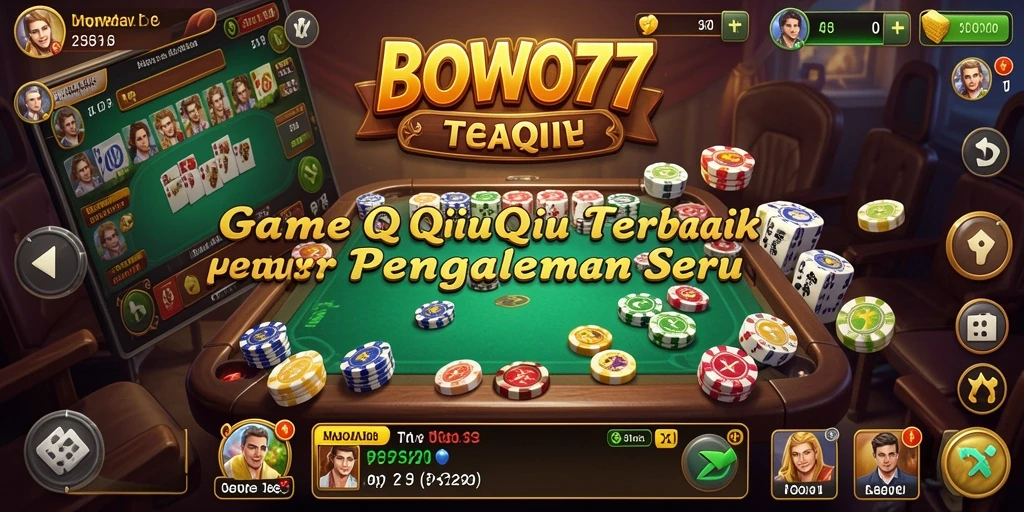 Gameplay QiuQiu yang menarik dan seru di BOWO77.