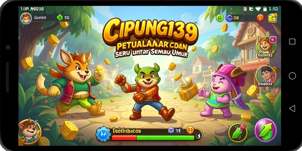 Screenshot gameplay CIPUNG138 yang menampilkan keseruan Arcade.