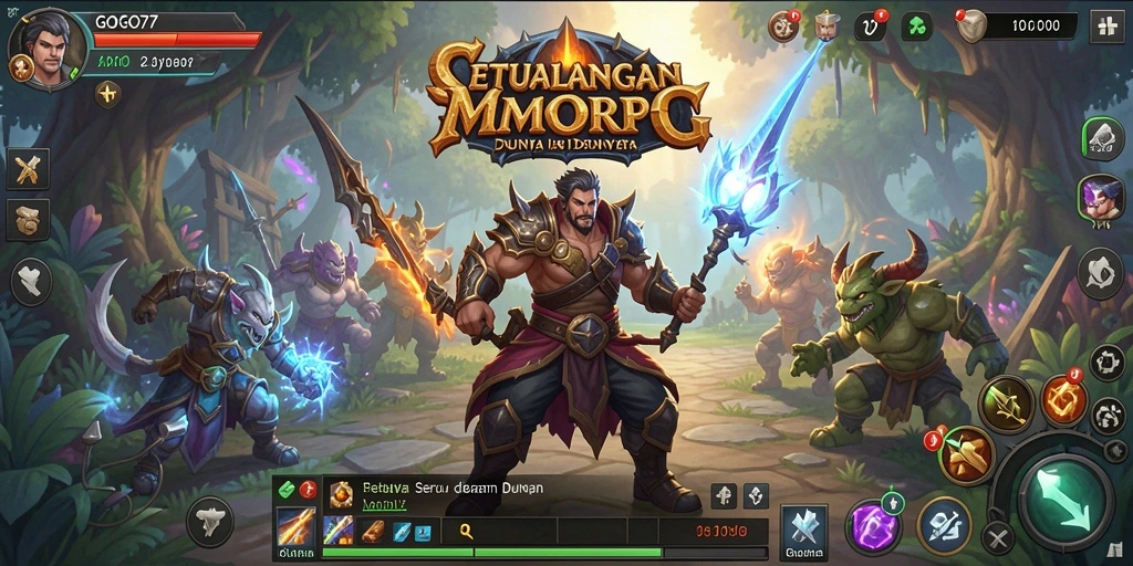 Tampilan gameplay GOGO77 yang menakjubkan dan penuh aksi.