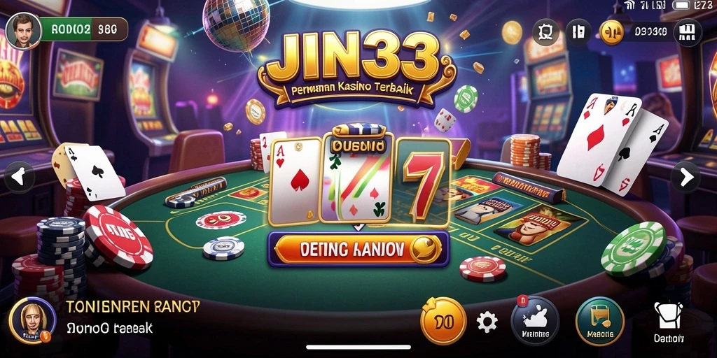 Tampilan gameplay <strong>JIN33</strong> dengan efek grafis yang menawan.
