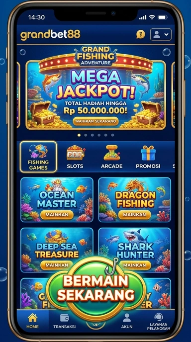 Fitur permainan unggulan pada aplikasi grandbet88.